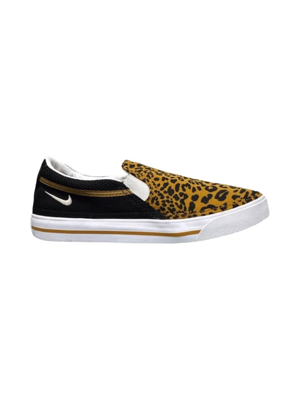 Nike Court Legacy Slip Casual Shoes Leopard Print Women’s 7